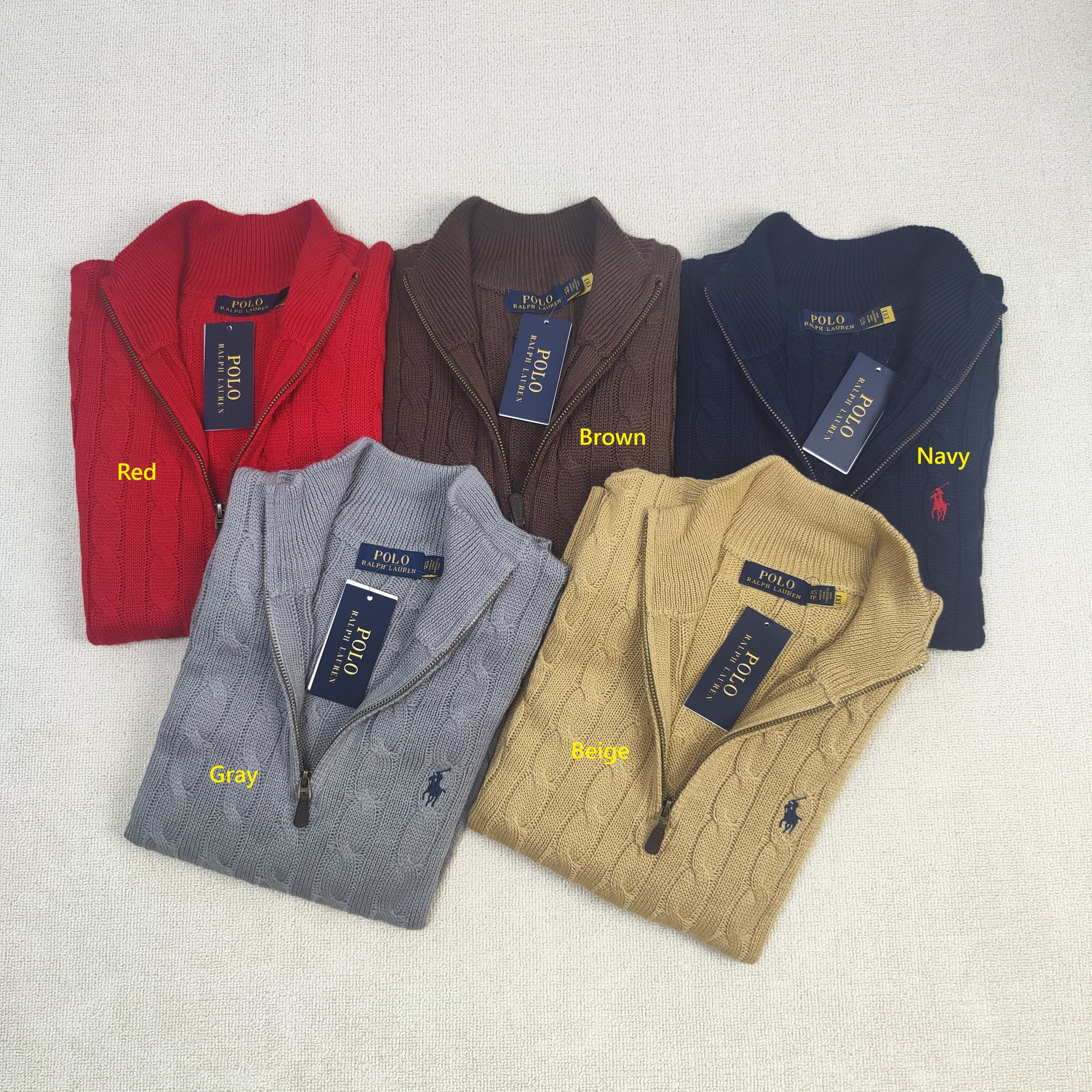 Ralph Lauren Half-Zip Sweater