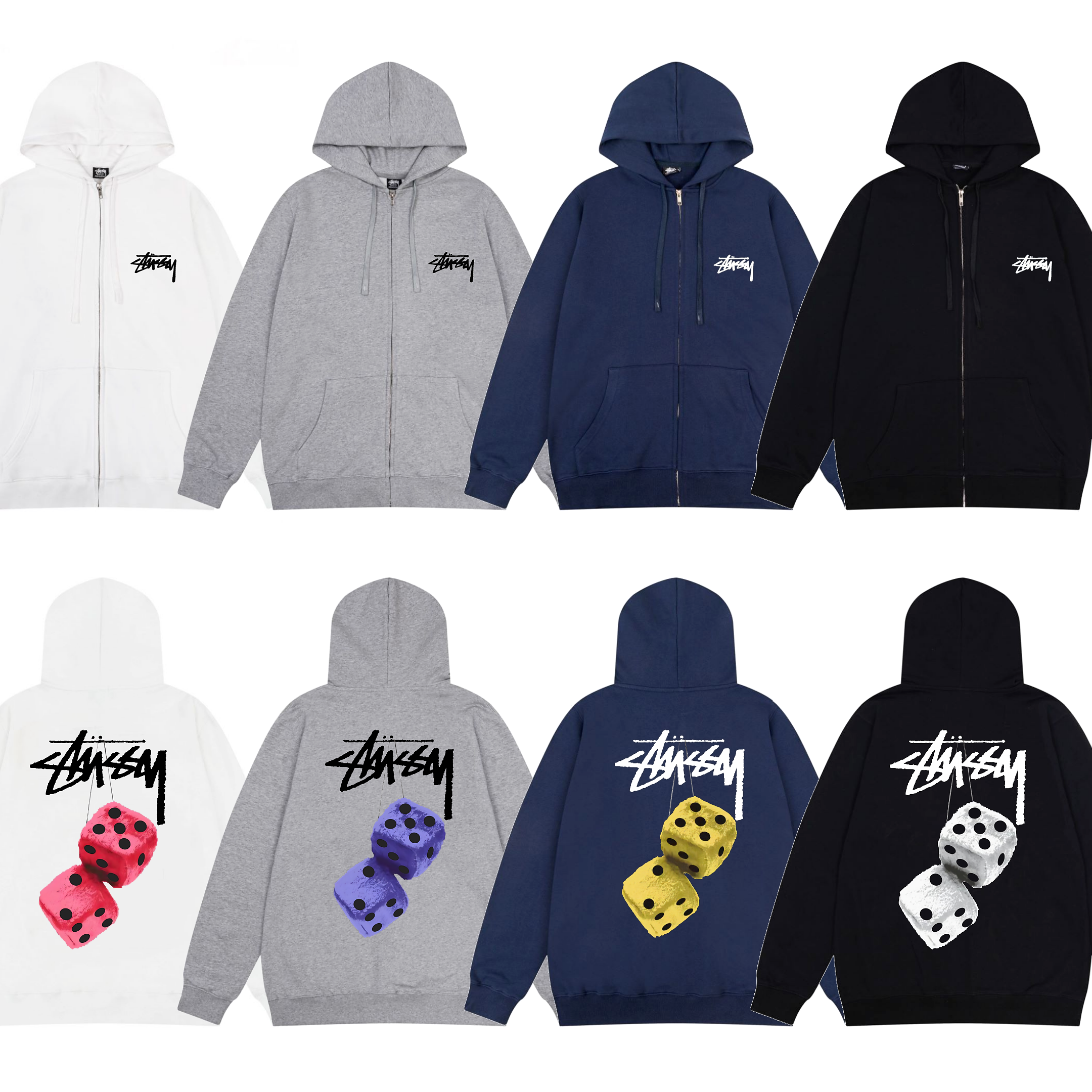Stussy Zip-Hoodie